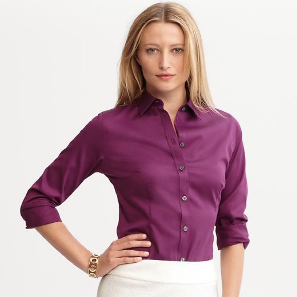 NEW Banana Republic Non-Iron Fitted Shirt